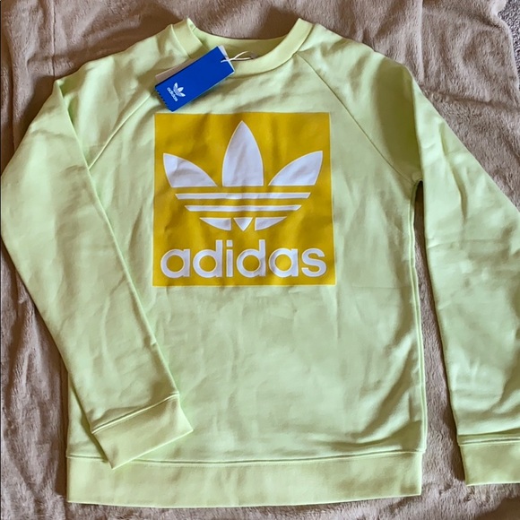 NWT Adidas Trefoil Crewneck Sweatshirt - Picture 2 of 5